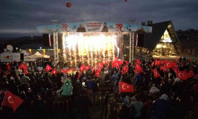 Talas’ta muhteşem Cumhuriyet Konseri