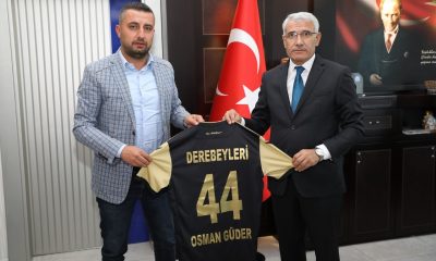 Taraftarlardan Başkan Güder’e ziyaret