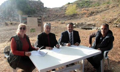 Thera Antik kenti kazı işbirliği protokolü imzalandı