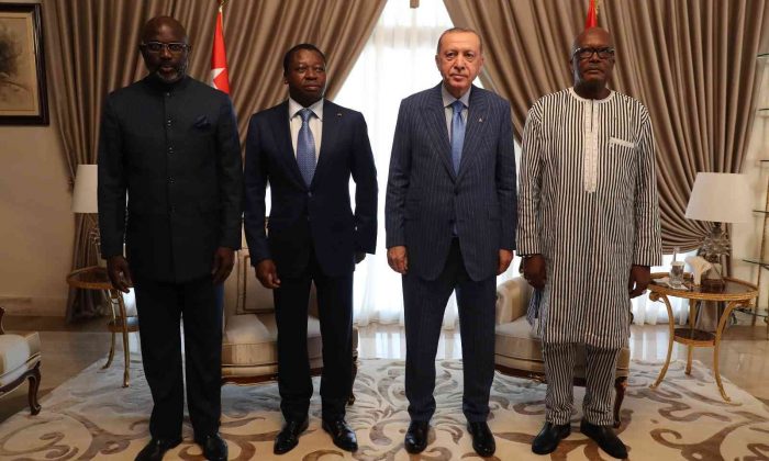Türkiye, Togo, Burkina Faso ve Liberya’dan dörtlü zirve