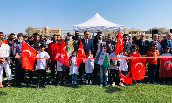 Türkiye’den Resulayn’da dev spor tesisi