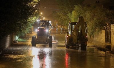 Van’da su baskınlarına büyükşehir belediyesinden anında müdahale