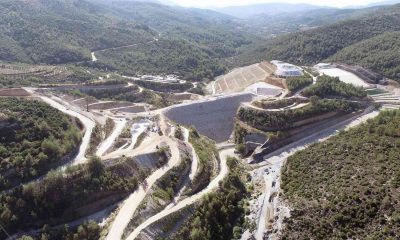 Yatağan Girme Barajı inşaatı yükseliyor