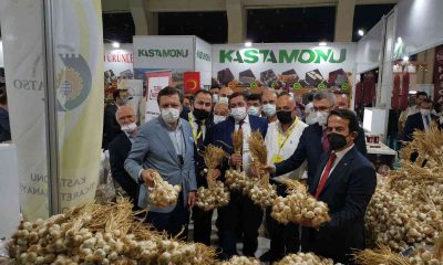 YÖREX Yöresel Ürünler Fuarı’nda Kastamonu standına büyük ilgi