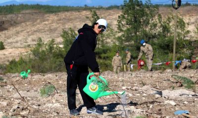 Adana’da binlerce fidan toprakla buluştu