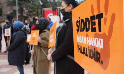 AK Partili kadınlar şiddete karşı tek ses oldu