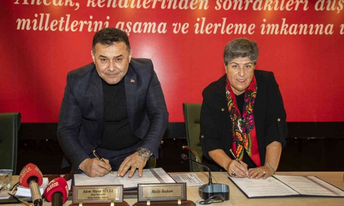 Alanya Belediyesi ile TKDF arasında ‘Acil Yardım Hattı’ işbirliği protokolü