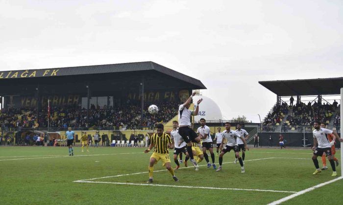 Aliağaspor FK’dan evinde farklı galibiyet