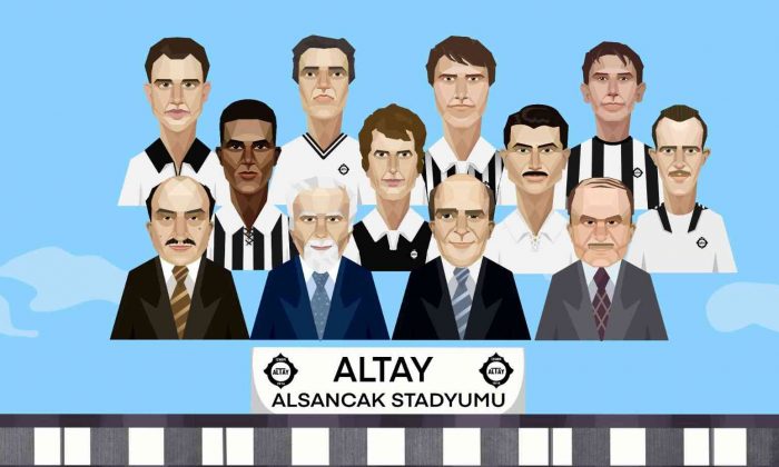Altay’dan efsanelere saygı