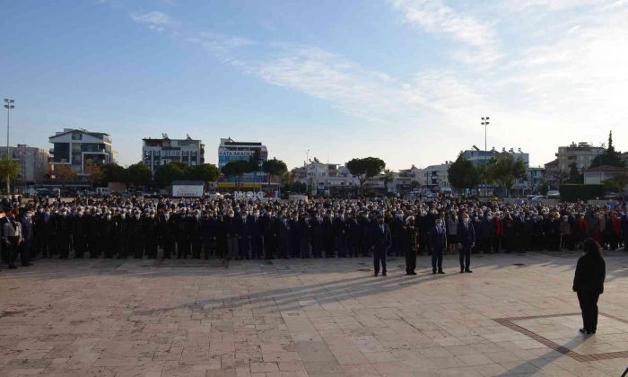 Atatürk, Didim’de düzenlenen törenle anıldı