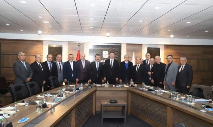 Başkanlar, Bandırma’da sanayi esnafıyla biraraya geldi