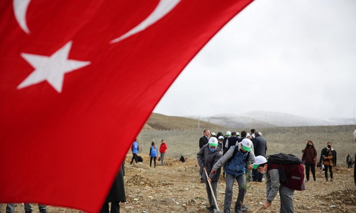 Bayburt’ta Milli Ağaçlandırma Seferberliği: 15 bin fidan dikildi