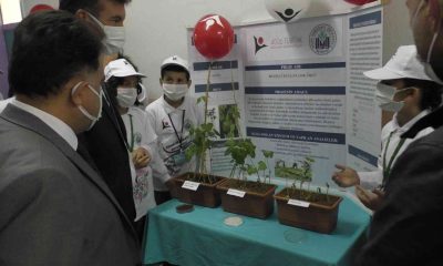 Beyşehir’de öğrenciler bilimsel çalışmalarını sergiledi