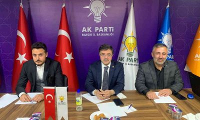 Bilecik AK Parti’de seçim işleri başkanlarıyla toplantı