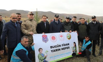 Bitlis’te fidan dikme seferberliği