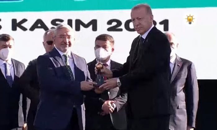 Çorumlu obası gençlik kampı’na birincilik ödülü