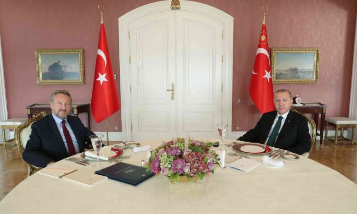 Cumhurbaşkanı Erdoğan Bosna Hersek Halklar Meclisi Başkanlık Divanı Üyesi İzetbegoviç’i kabul etti