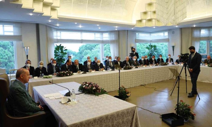 Cumhurbaşkanı Erdoğan, Boşnak sivil toplum kuruluşlarının temsilcilerini kabul etti