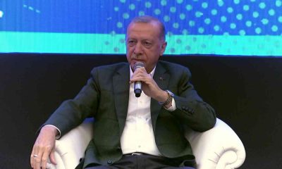 Cumhurbaşkanı Erdoğan, Truva Müzesi’nde Ezineli Yahya Çavuş Belgeseli Galası’nda gençler ile buluştu