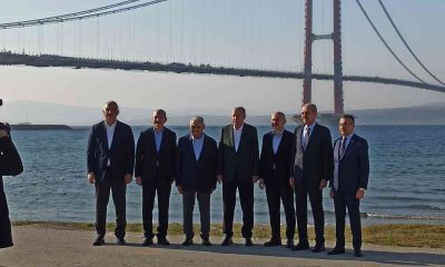 Cumhurbaşkanı Erdoğan’dan 1915 Çanakkale Köprüsü’nde Kanal İstanbul mesajı