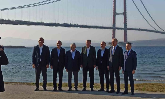 Cumhurbaşkanı Erdoğan’dan 1915 Çanakkale Köprüsü’nde Kanal İstanbul mesajı