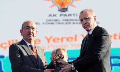 Cumhurbaşkanı Erdoğan’dan Meram’a ‘MEGA’ ödül