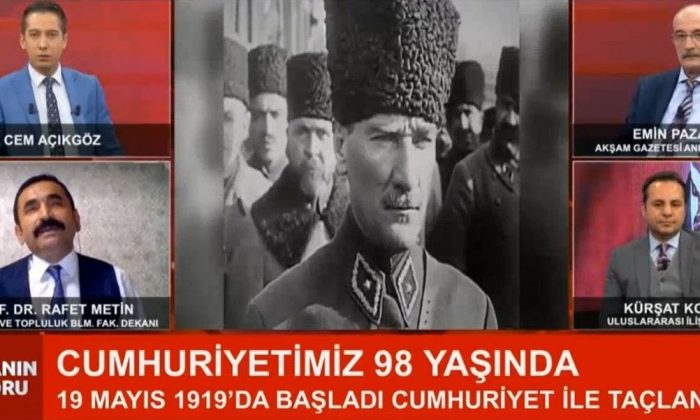 Dekan Metin, Cumhuriyetin ilanı, öncesi ve sonrasını anlattı