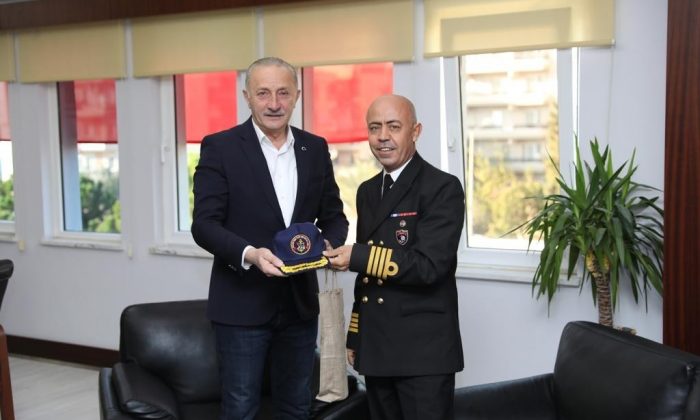 Didim Belediye Başkanı Atabay, Garnizon Komutanı Ali Saçan’ı ağırladı