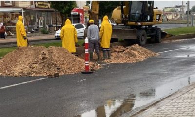 DİSKİ yağışlı havada oluşan arızalara müdahale etti