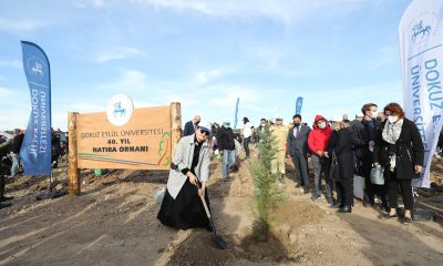 Dokuz Eylül’den 40. Yıl Hatıra Ormanı