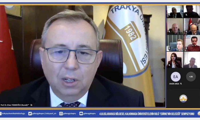 Edirne’nin geleceği sempozyumda konuşuldu