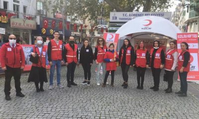 Edremit’te Kızılay Haftası coşkuyla kutlanıyor