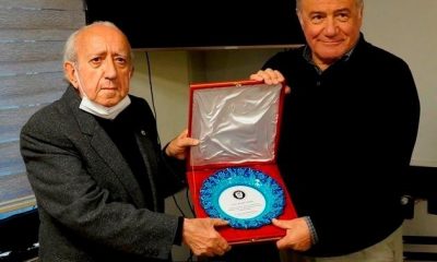 Enver Yücel’e Giresun turizmine yaptığı yatırımlar nedeniyle plaket