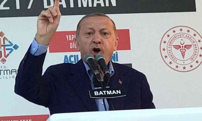 Erdoğan: “Türkiye düşmanlarının ülkemizdeki piyonları PKK, FETÖ’cülere posta koydukça daha da kuduruyorlar”