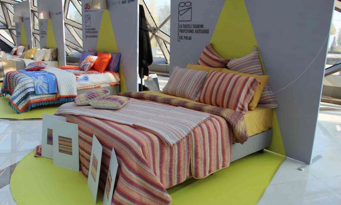 Ev tekstilinin son tasarımları görücüye çıktı