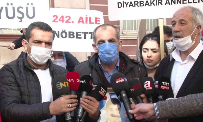 Evlat nöbeti direnişine yüreği yanık bir aile daha katıldı