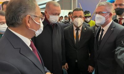 Festivale damga vuran engelli gençlere Cumhurbaşkanı morali