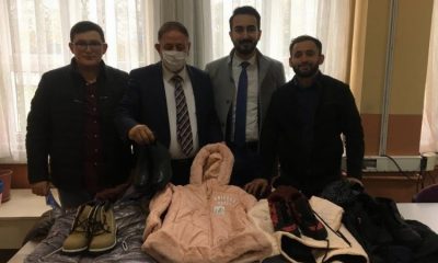 Gençler kardeşlerini üşütmedi