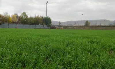 Gökmen Yıldıran antrenman sahası çimlendirildi