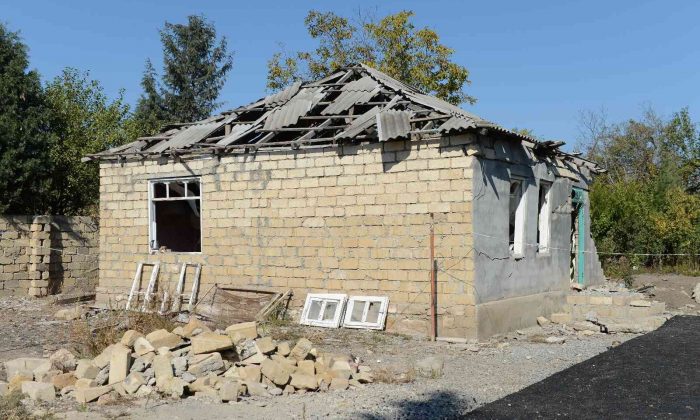İkinci Karabağ Savaşı’nda saldırılardan en fazla etkilenen Terter’de restorasyon çalışmaları devam ediyor