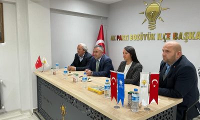 İl Başkanı Yıldırım, Bozüyük ilçe teşkilatıyla bir araya geldi