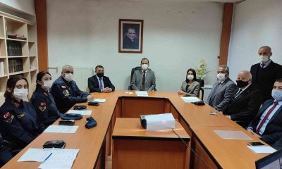 Kadına karşı şiddetle mücadele toplantısı yapıldı