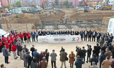 Karatay Belediyesinin kente kazandıracağı yeni aşevi binasının temeli atıldı
