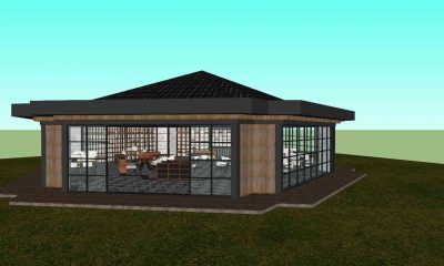 Karatay’da Millet Kıraathanesi’nin yapımı sürüyor