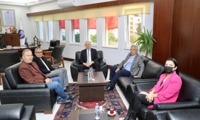 Kaymakam Yiğit, Başkan Atabay’la bir araya geldi