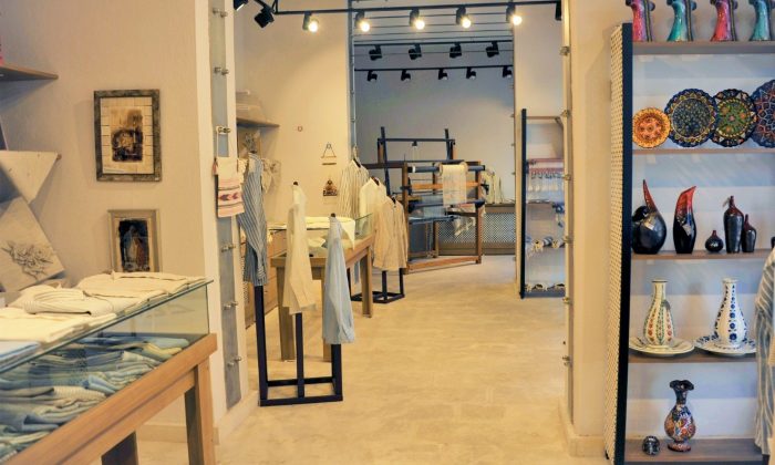 Kenevirden üretilen giysiler vitrine çıktı