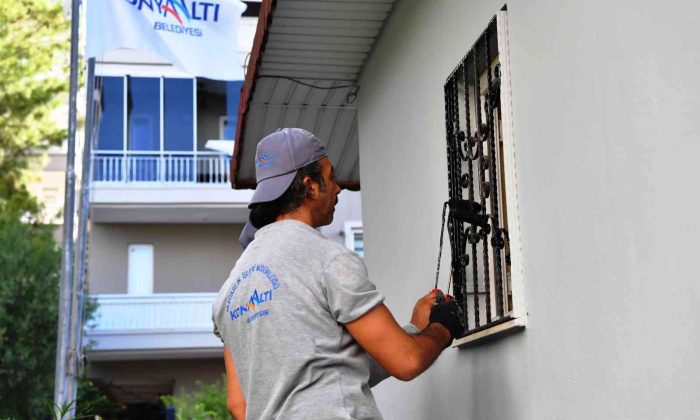 Konyaaltı’ndaki muhtarlıklara bakım-onarım desteği