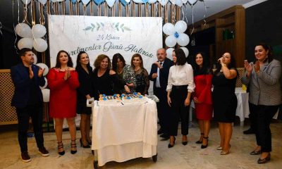 Manavgat’ta görevli 80 öğretmen, yemekte buluştu