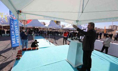 Melikgazi’de Keriman Fırıncıoğlu-Erkan İlkokulu’nun Temeli Atıldı