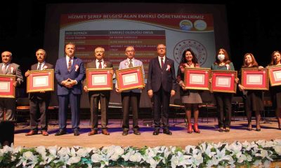 Mersin’de 24 Kasım Öğretmenler Günü törenle kutlandı